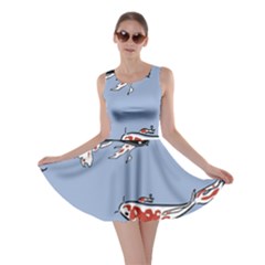 Fish Carp Koi Koi Skater Dress by artworkshop