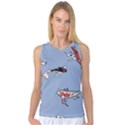 Fish Carp Koi Koi Women s Basketball Tank Top View1