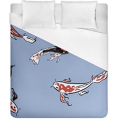 Fish Carp Koi Koi Duvet Cover (california King Size) by artworkshop