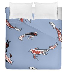 Fish Carp Koi Koi Duvet Cover Double Side (queen Size) by artworkshop