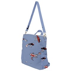 Fish Carp Koi Koi Crossbody Backpack by artworkshop