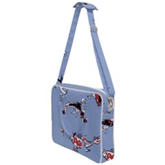 Fish Carp Koi Koi Cross Body Office Bag by artworkshop