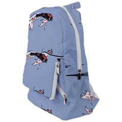 Fish Carp Koi Koi Travelers  Backpack by artworkshop