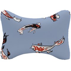 Fish Carp Koi Koi Seat Head Rest Cushion by artworkshop