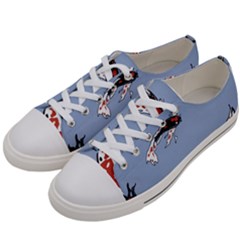 Fish Carp Koi Koi Women s Low Top Canvas Sneakers by artworkshop