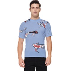 Fish Carp Koi Koi Men s Short Sleeve Rash Guard by artworkshop