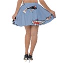 Fish Carp Koi Koi Velvet Skater Skirt View2