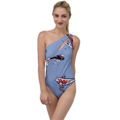 Fish Carp Koi Koi To One Side Swimsuit by artworkshop