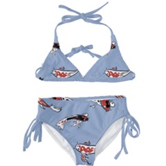 Fish Carp Koi Koi Kids  Classic Bikini Set by artworkshop