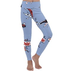 Fish Carp Koi Koi Kids  Lightweight Velour Classic Yoga Leggings by artworkshop