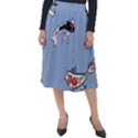 Fish Carp Koi Koi Classic Velour Midi Skirt  View1