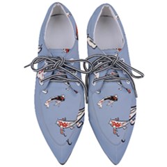 Fish Carp Koi Koi Pointed Oxford Shoes by artworkshop