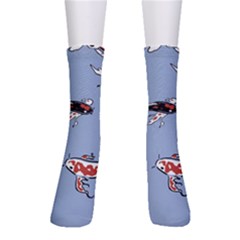 Fish Carp Koi Koi Crew Socks by artworkshop