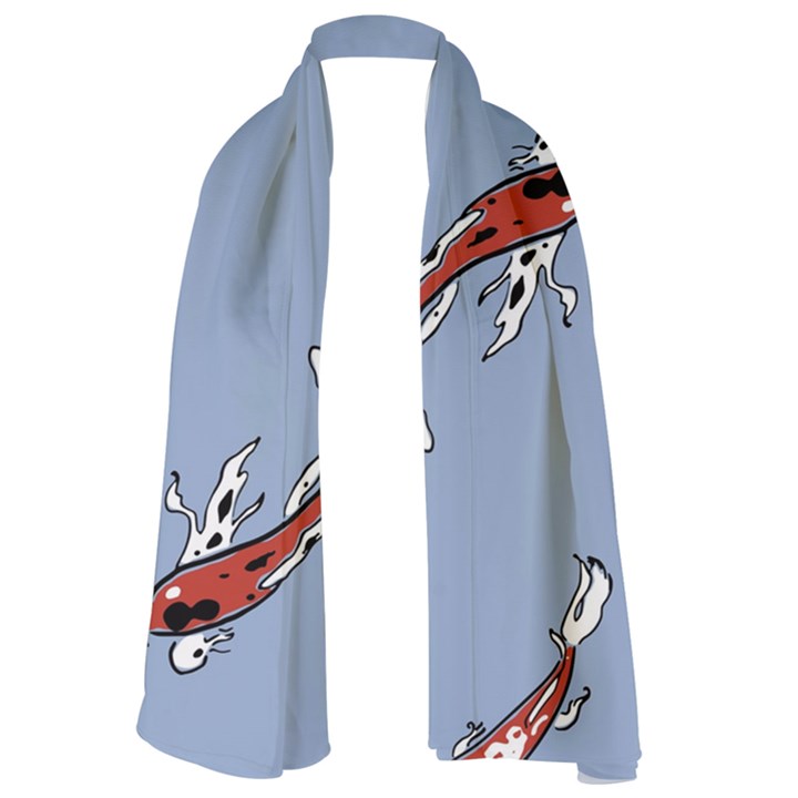 Fish Carp Koi Koi Lightweight Scarf 