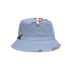 Fish Carp Koi Koi Inside Out Bucket Hat (kids) by artworkshop