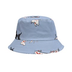 Fish Carp Koi Koi Inside Out Bucket Hat by artworkshop