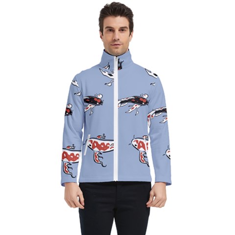 Fish Carp Koi Koi Men s Bomber Jacket by artworkshop