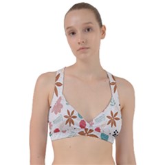 Nature Flora Sweetheart Sports Bra by artworkshop