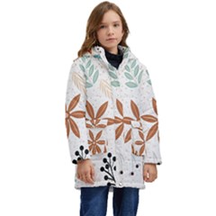 Nature Flora Kid s Hooded Longline Puffer Jacket