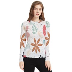 Nature Flora Women s Long Sleeve Rash Guard by artworkshop