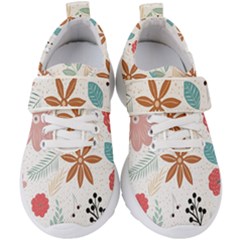 Nature Flora Kids  Velcro Strap Shoes by artworkshop