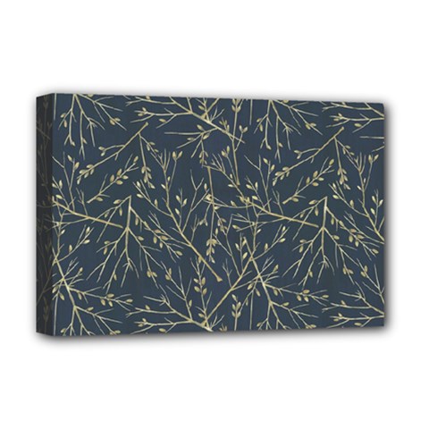 Nature Twigs Deluxe Canvas 18  X 12  (stretched) by artworkshop