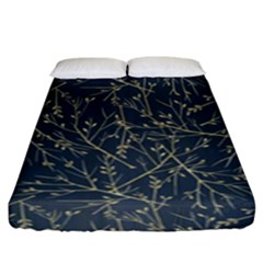 Nature Twigs Fitted Sheet (King Size)