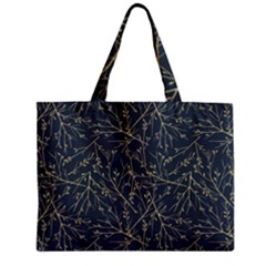 Nature Twigs Zipper Mini Tote Bag by artworkshop