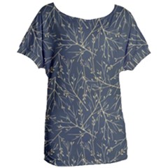 Nature Twigs Women s Oversized Tee by artworkshop