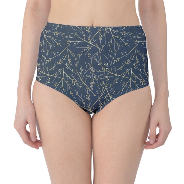 Nature Twigs Classic High-Waist Bikini Bottoms