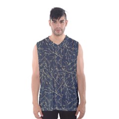 Nature Twigs Men s Basketball Tank Top by artworkshop