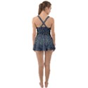 Nature Twigs Ruffle Top Dress Swimsuit View2