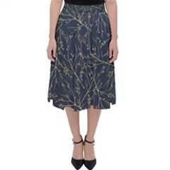 Nature Twigs Classic Midi Skirt by artworkshop