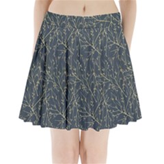 Nature Twigs Pleated Mini Skirt by artworkshop