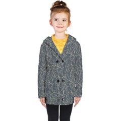 Nature Twigs Kids  Double Breasted Button Coat by artworkshop