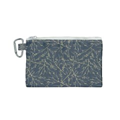 Nature Twigs Canvas Cosmetic Bag (small) by artworkshop