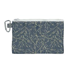 Nature Twigs Canvas Cosmetic Bag (medium) by artworkshop