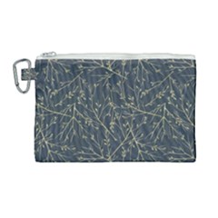 Nature Twigs Canvas Cosmetic Bag (large) by artworkshop