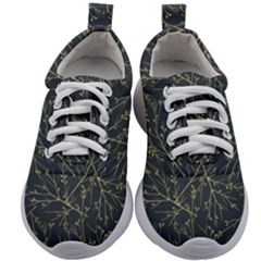 Nature Twigs Kids Athletic Shoes by artworkshop