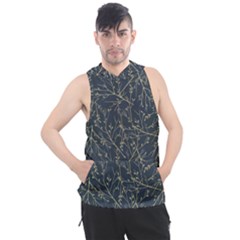 Nature Twigs Men s Sleeveless Hoodie