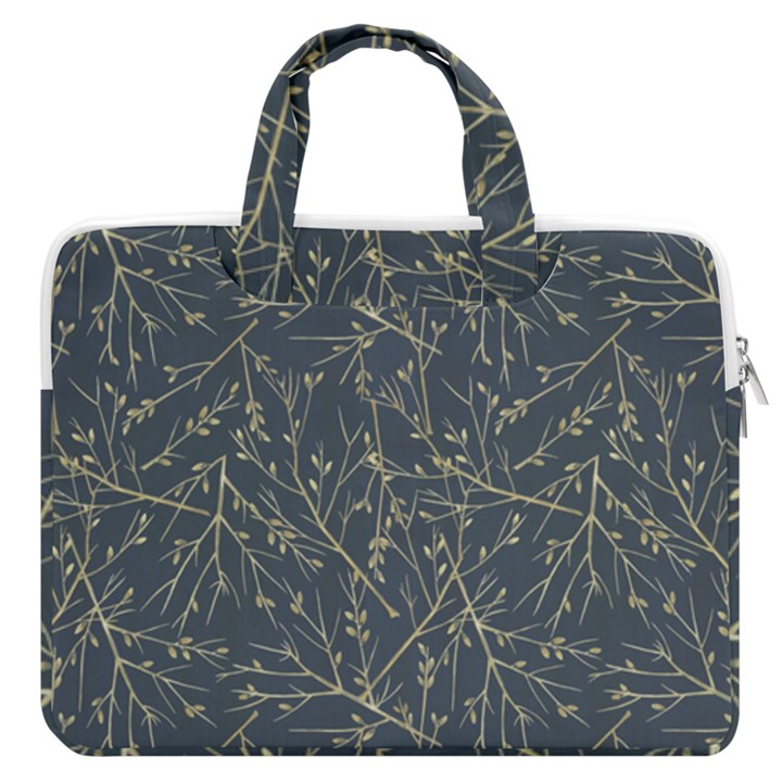 Nature Twigs MacBook Pro 16  Double Pocket Laptop Bag 