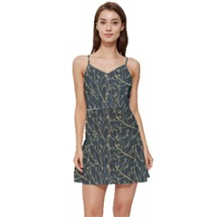 Nature Twigs Short Frill Dress