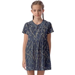 Nature Twigs Kids  Asymmetric Collar Dress