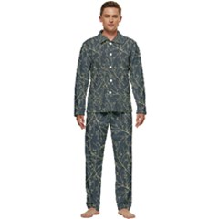 Nature Twigs Men s Long Sleeve Velvet Pocket Pajamas Set