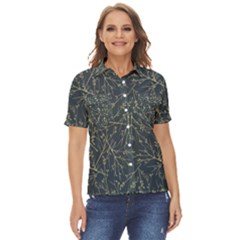 Nature Twigs Women s Short Sleeve Double Pocket Shirt