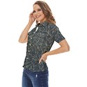 Nature Twigs Women s Short Sleeve Double Pocket Shirt View3