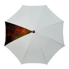 Space Science Golf Umbrellas by artworkshop