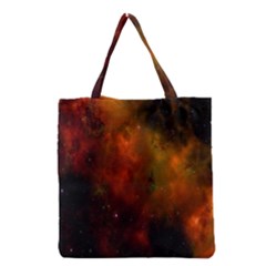 Space Science Grocery Tote Bag by artworkshop