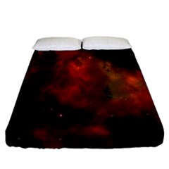 Space Science Fitted Sheet (california King Size) by artworkshop