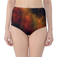 Space Science Classic High-waist Bikini Bottoms by artworkshop